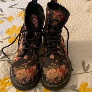 Floral Doc Martens